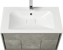 Акватон Тумба под раковину Уэльс 100 темный шоколад – фотография-2